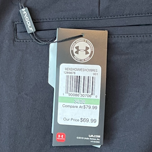 Under Armour Men’s Straight Leg Pants - Picture 4 of 5